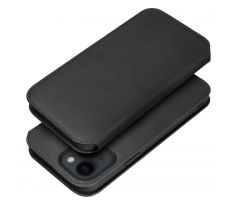 DUAL POCKET Book   iPhone 15 Plus cierny