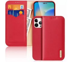 DUX DUCIS wallet  HIVO  iPhone 15 Pro cervený