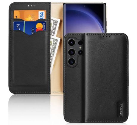 DUX DUCIS wallet  HIVO  Samsung Galaxy S24 Ultra cierny