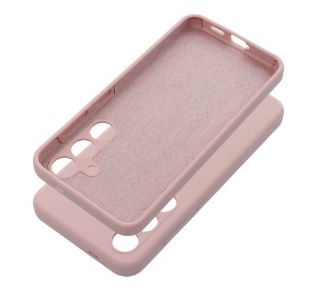 Case SILICONE 2mm  MOTOROLA EDGE 40 Neo sand ružový