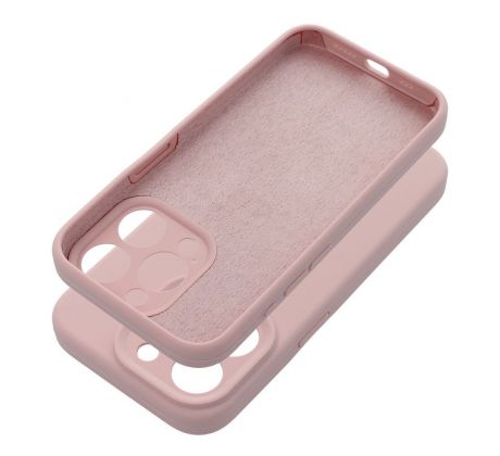 Case SILICONE 2mm  iPhone 11 sand ružový