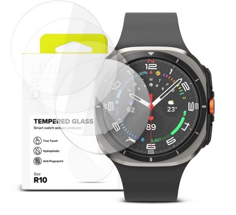 OCHRANNÉ TVRDENÉ SKLO RINGKE TEMPERED GLASS 4-PACK SAMSUNG GALAXY WATCH ULTRA (47 mm) CLEAR