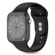 REMIENOK TECH-PROTECT SILICONE APPLE WATCH 4 / 5 / 6 / 7 / 8 / 9 / SE (38 / 40 / 41 mm) BLACK