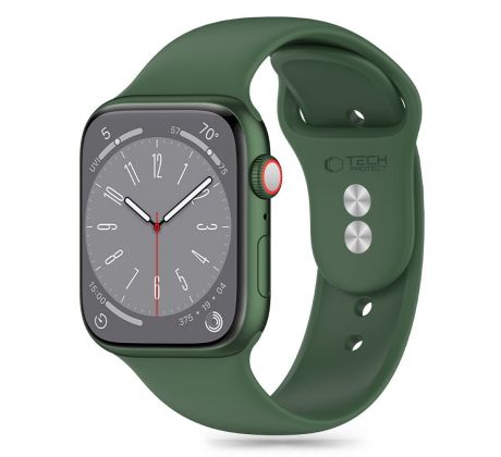 REMIENOK TECH-PROTECT SILICONE APPLE WATCH 4 / 5 / 6 / 7 / 8 / 9 / SE / ULTRA 1 / 2 (42 / 44 / 45 / 49 mm) OLIVE