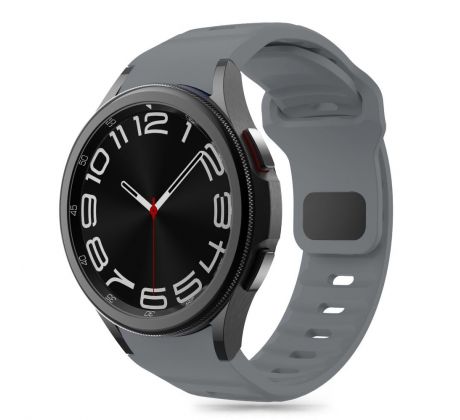 REMIENOK TECH-PROTECT SILICONE LINE SAMSUNG GALAXY WATCH 4 / 5 / 5 PRO / 6 / 7 / FE CRAYON GREY