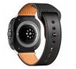 REMIENOK TECH-PROTECT LEATHERFIT SAMSUNG GALAXY WATCH ULTRA (47mm) BLACK