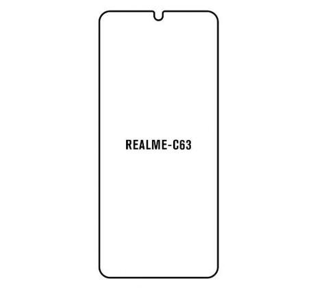 Hydrogel - matná ochranná fólia - Realme C63