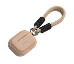 PUZDRO/KRYT TECH-PROTECT SILICONE ROPE APPLE AirPODS PRO 1 / 2 CAFE LATTE