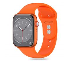 REMIENOK TECH-PROTECT SILICONE APPLE WATCH 4 / 5 / 6 / 7 / 8 / 9 / SE / ULTRA 1 / 2 (42 / 44 / 45 / 49 mm) BRIGHT ORANGE