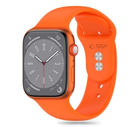 REMIENOK TECH-PROTECT SILICONE APPLE WATCH 4 / 5 / 6 / 7 / 8 / 9 / SE / ULTRA 1 / 2 (42 / 44 / 45 / 49 mm) BRIGHT ORANGE