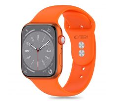 REMIENOK TECH-PROTECT SILICONE APPLE WATCH 4 / 5 / 6 / 7 / 8 / 9 / SE (38 / 40 / 41 mm) BRIGHT ORANGE