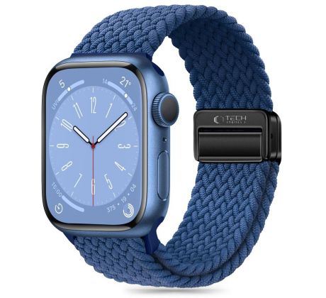 REMIENOK TECH-PROTECT NYLONMAG APPLE WATCH 4 / 5 / 6 / 7 / 8 / 9 / SE / ULTRA 1 / 2 (42 / 44 / 45 / 49 mm) MONTEGO BLUE