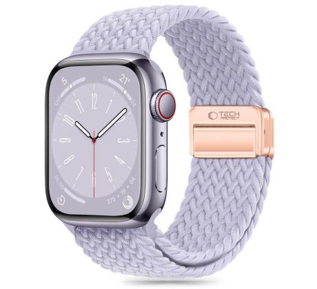 REMIENOK TECH-PROTECT NYLONMAG APPLE WATCH 4 / 5 / 6 / 7 / 8 / 9 / SE / ULTRA 1 / 2 (42 / 44 / 45 / 49 mm) PERIWINKLE