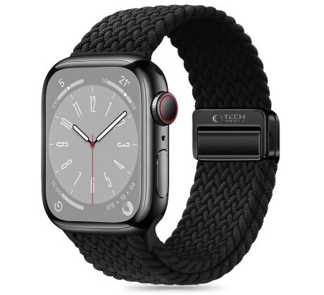 REMIENOK TECH-PROTECT NYLONMAG APPLE WATCH 4 / 5 / 6 / 7 / 8 / 9 / SE / ULTRA 1 / 2 (42 / 44 / 45 / 49 mm) BLACK