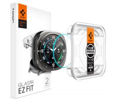 OCHRANNÉ TVRDENÉ SKLO SPIGEN GLAS.TR ”EZ-FIT” 2-PACK SAMSUNG GALAXY WATCH ULTRA (47 mm) CLEAR