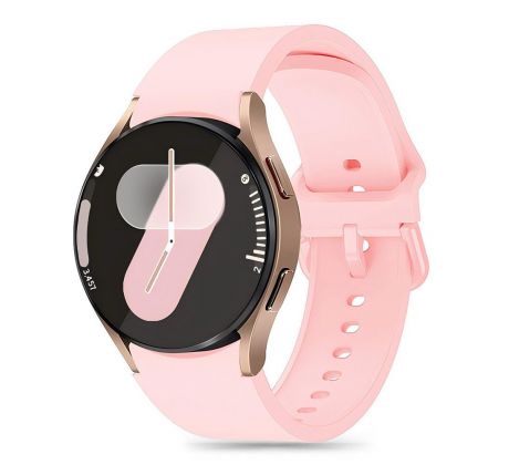 REMIENOK TECH-PROTECT SILICONE SAMSUNG GALAXY WATCH 4 / 5 / 5 PRO / 6 / 7 / FE BABY PINK