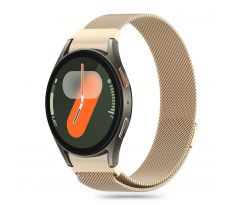 REMIENOK TECH-PROTECT MILANESEBAND SAMSUNG GALAXY WATCH 4 / 5 / 5 PRO / 6 / 7 / FE STARLIGHT