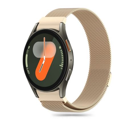 REMIENOK TECH-PROTECT MILANESEBAND SAMSUNG GALAXY WATCH 4 / 5 / 5 PRO / 6 / 7 / FE STARLIGHT