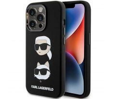 Original   KARL LAGERFELD KLHCP15XSDHKCNK  iPhone 15 Pro Max (Silicone KC / cierny)