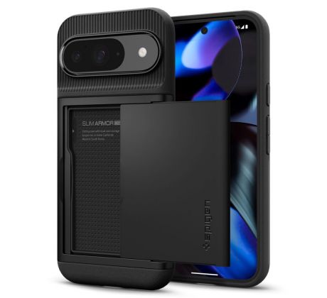 SPIGEN SLIM ARMOR CS GOOGLE PIXEL 9 / 9 PRO BLACK