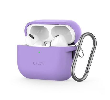 TECH-PROTECT SILICONE HOOK APPLE AirPODS PRO 1 / 2 LAVENDER