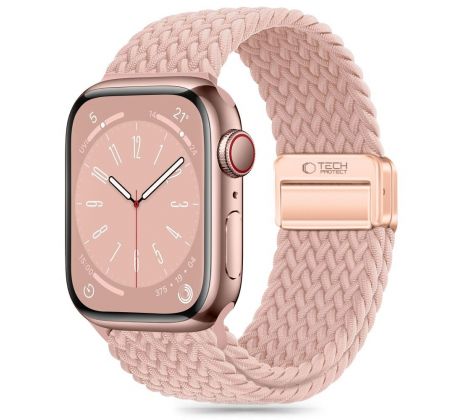 TECH-PROTECT NYLONMAG APPLE WATCH 4 / 5 / 6 / 7 / 8 / 9 / SE (38 / 40 / 41 mm) DUSTY ROSE