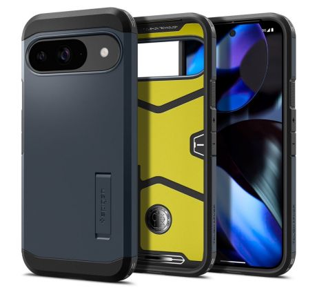 KRYT SPIGEN TOUGH ARMOR GOOGLE PIXEL 9 / 9 PRO METAL SLATE