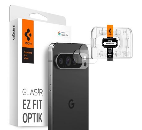 OCHRANA FOTOAPARÁTU SPIGEN OPTIK.TR ”EZ FIT” CAMERA PROTECTOR 2-PACK GOOGLE PIXEL 9 PRO XL CRYSTAL CLEAR