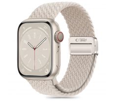 REMIENOK TECH-PROTECT NYLONMAG APPLE WATCH 4 / 5 / 6 / 7 / 8 / 9 / SE (38 / 40 / 41 mm) NATURAL TITANIUM