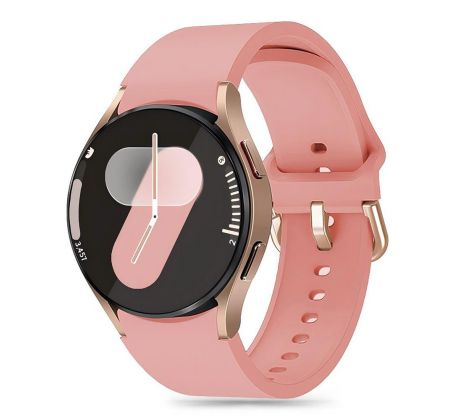 REMIENOK TECH-PROTECT SILICONE SAMSUNG GALAXY WATCH 4 / 5 / 5 PRO / 6 / 7 / FE DUSTY PINK