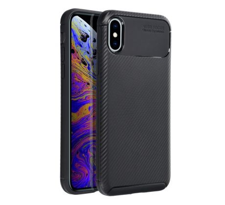 CARBON PREMIUM Case  iPhone X / XS čierny