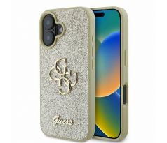 GUESS   iPhone 16 GUHCP16SHG4SGD (Fixed Glitter Big 4G)  zlatý