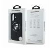 KARL LAGERFELD   iPhone 16 s MagSafe KLHMP16SSCMKCRHK (Silicone KC Body Ring) cierny