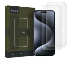 OCHRANNÉ TVRDENÉ SKLO HOFI GLASS PRO+ 2-PACK iPhone 16 Pro CLEAR