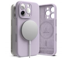 KRYT RINGKE SILICONE MAGNETIC MAGSAFE iPhone 16 Pro LIGHT PURPLE