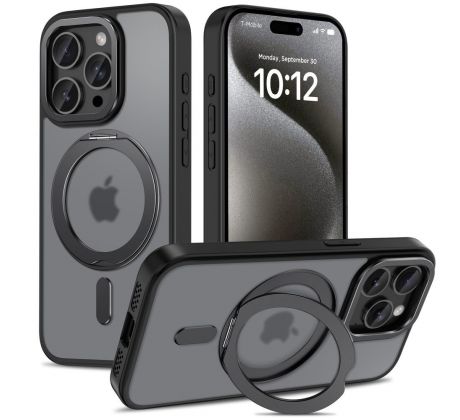 KRYT TECH-PROTECT MAGRING MAGSAFE iPhone 15 Pro MATTE BLACK