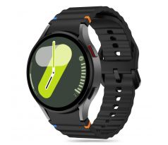 REMIENOK TECH-PROTECT SILICONE SPORT SAMSUNG GALAXY WATCH 4 / 5 / 5 PRO / 6 / 7 / FE BLACK