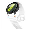 REMIENOK TECH-PROTECT SILICONE SPORT SAMSUNG GALAXY WATCH 4 / 5 / 5 PRO / 6 / 7 / FE WHITE