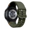 REMIENOK TECH-PROTECT SILICONE SPORT SAMSUNG GALAXY WATCH 4 / 5 / 5 PRO / 6 / 7 / FE ARMY GREEN