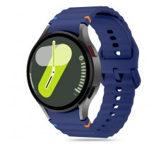 REMIENOK TECH-PROTECT SILICONE SPORT SAMSUNG GALAXY WATCH 4 / 5 / 5 PRO / 6 / 7 / FE NAVY BLUE