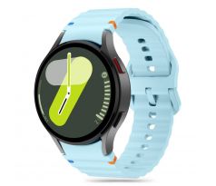 REMIENOK TECH-PROTECT SILICONE SPORT SAMSUNG GALAXY WATCH 4 / 5 / 5 PRO / 6 / 7 / FE SKY BLUE