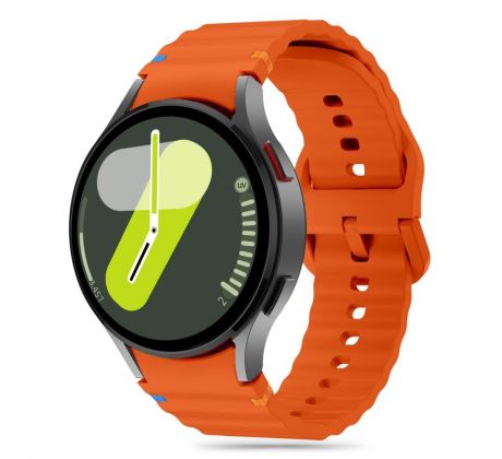 REMIENOK TECH-PROTECT SILICONE SPORT SAMSUNG GALAXY WATCH 4 / 5 / 5 PRO / 6 / 7 / FE ORANGE