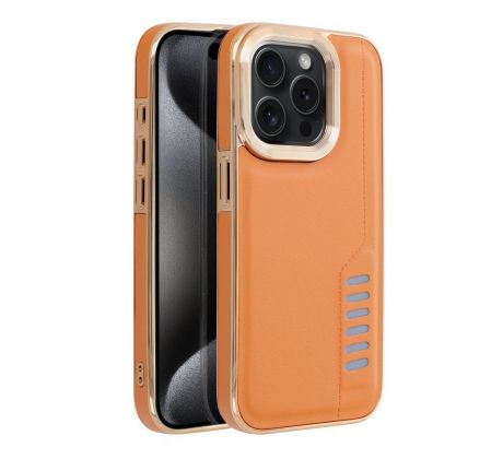 MILANO Case  iPhone 16 Pro hnedý