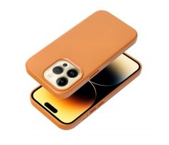 LEATHER MAG COVER   iPhone 16 Pro orange