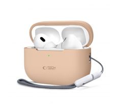 KRYT TECH-PROTECT SILICONE APPLE AirPODS PRO 1 / 2 CAFFE LATTE