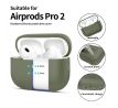 KRYT TECH-PROTECT SILICONE APPLE AirPODS PRO 1 / 2 OLIVE GREEN