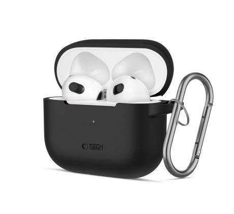 KRYT TECH-PROTECT SILICONE HOOK APPLE AirPODS 3 BLACK