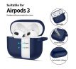 KRYT TECH-PROTECT SILICONE HOOK APPLE AirPODS 3 NAVY BLUE