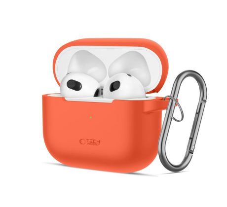 KRYT TECH-PROTECT SILICONE HOOK APPLE AirPODS 3 NEON ORANGE