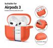 KRYT TECH-PROTECT SILICONE HOOK APPLE AirPODS 3 NEON ORANGE